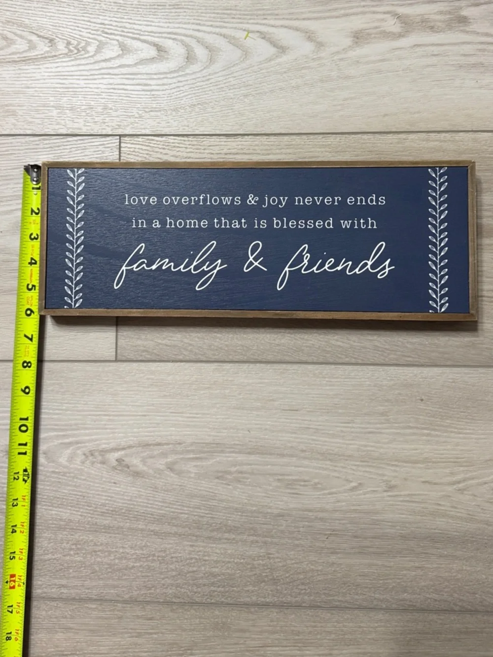 NWT-Home Decor Sign